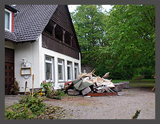 Entrümplung auf dem Ohrbergpark